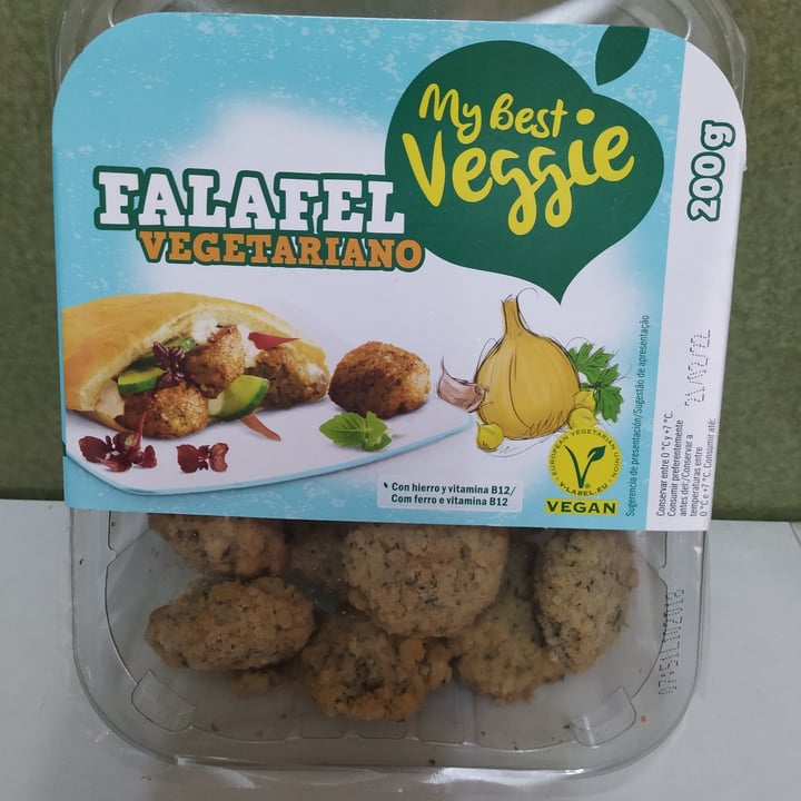 review photo of My Best Veggie Falafel vegetariano shared by @ditovegan on 11 Feb 2022 - review