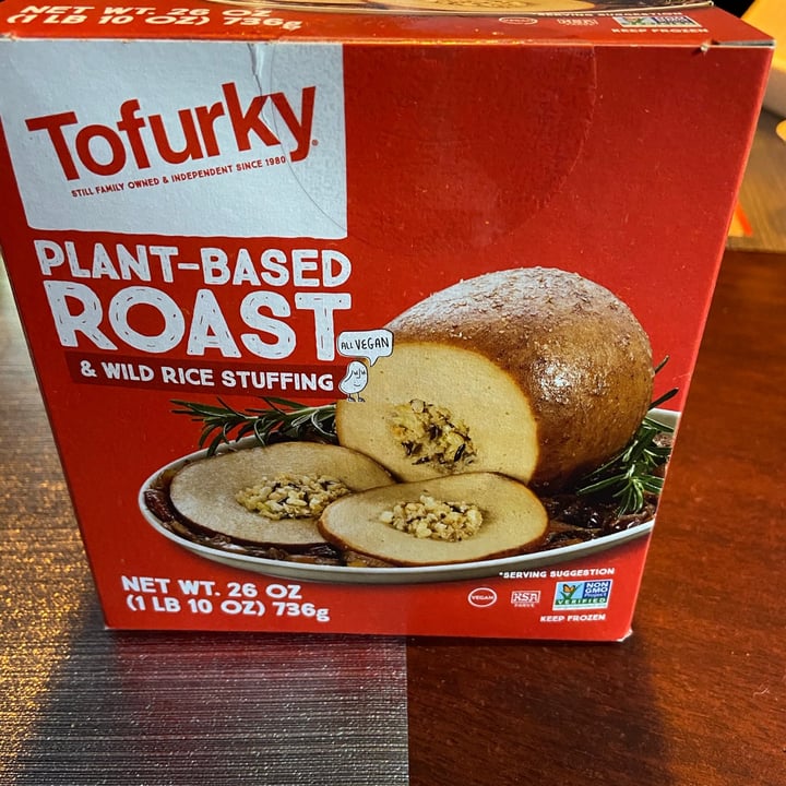 Tofurky PlantBased Roast & Wild Rice Stuffing Review abillion