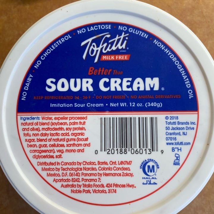 Tofutti Sour cream Review abillion