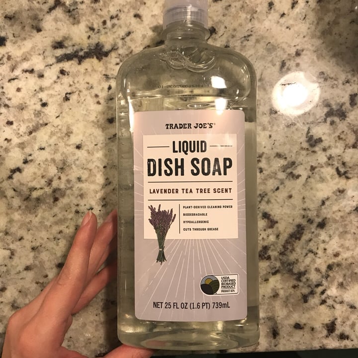 Trader Joe's Liquid Dish Soap Lavender Tea Tree Scent Reviews abillion