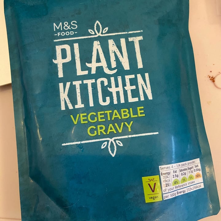 Plant Kitchen (M&S) Vegetable Gravy Review abillion