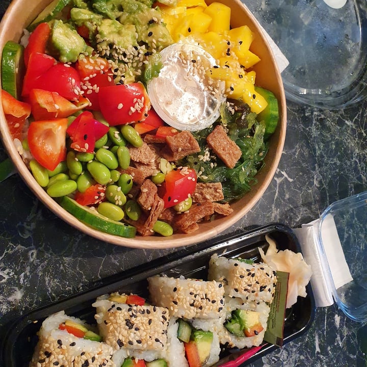 Eat Happy Sushi Vegan Sushi Bowl Review abillion