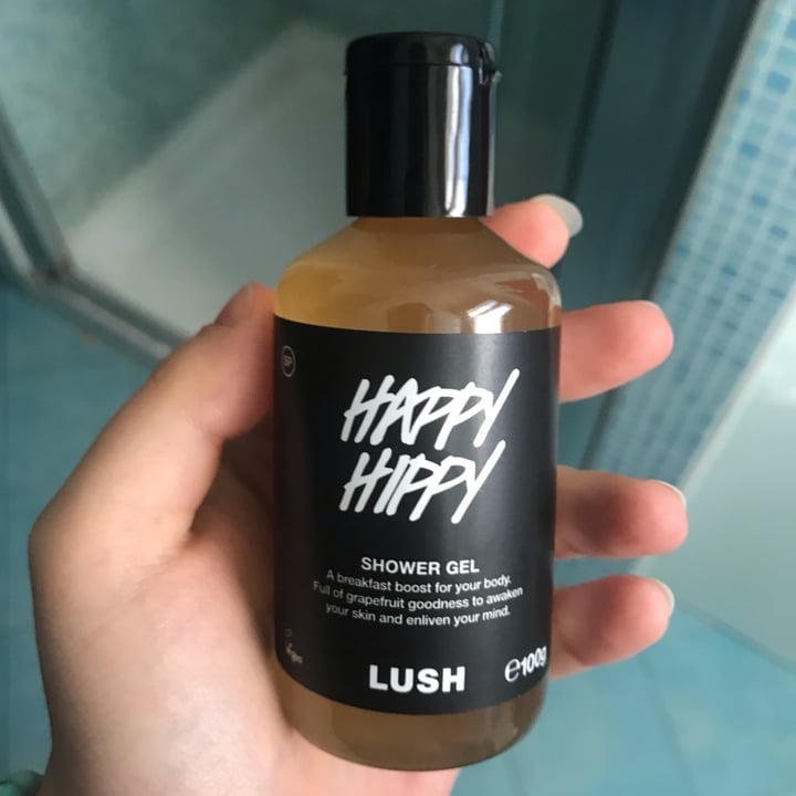 LUSH Fresh Handmade Cosmetics Happy hippy shower gel Review abillion