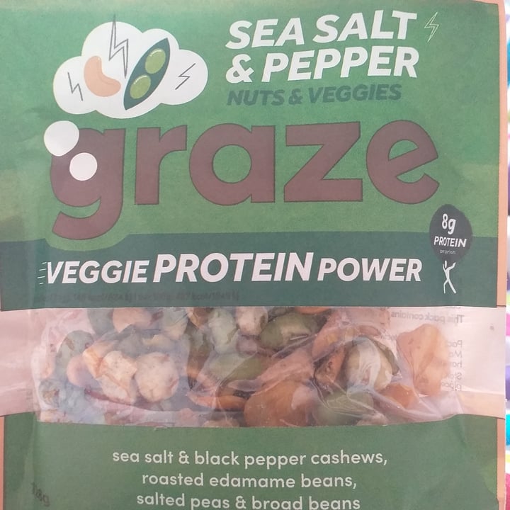 graze Sea Salt & Pepper Veggie Protein Power Review abillion