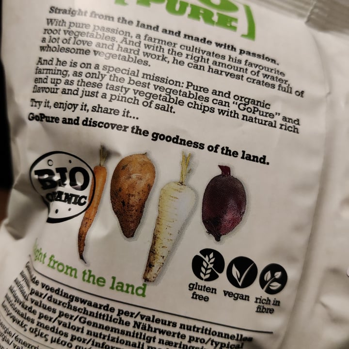 review photo of Go Pure Vegetable Chips Mixed Varietes shared by @ciupertica on 12 Feb 2022 - review