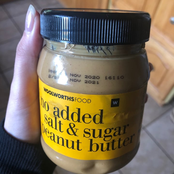 Woolworths Food No Added Salt & Sugar Peanut Butter Review abillion
