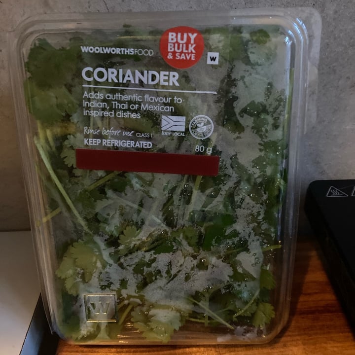Woolworths Food Coriander Reviews abillion