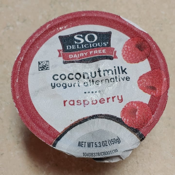 So Delicious Dairy Free Raspberry Coconutmilk Yogurt Alternative Review