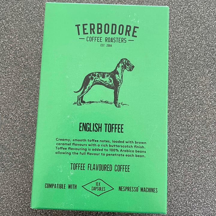 photo of Terbodore English toffee coffee capsules shared by @lihsur on  10 Sep 2021 - review