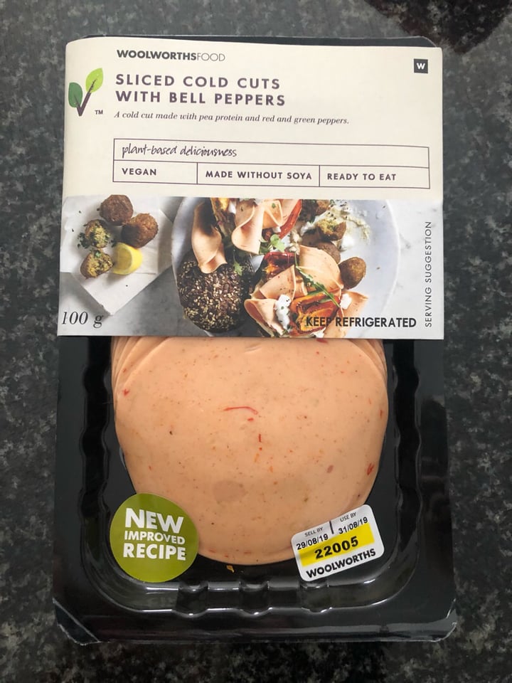 Woolworths Food Sliced cold cuts with bell peppers Review abillion