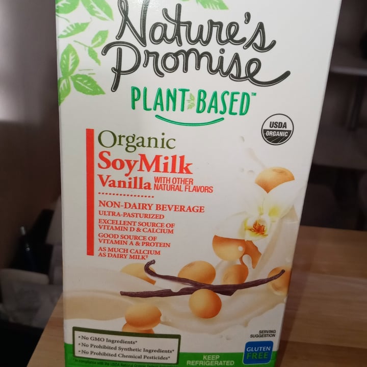 Nature's Promise Vanilla soy milk Review abillion