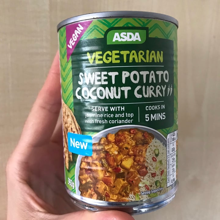 ASDA Sweet potato coconut curry Review abillion