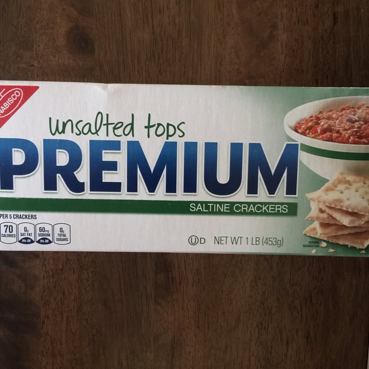 Nabisco Premium Saltine Crackers with Unsalted Tops Reviews abillion