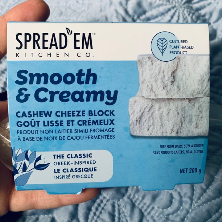 Spread'Em Kitchen The Classic Cashew Cheeze Block Review abillion