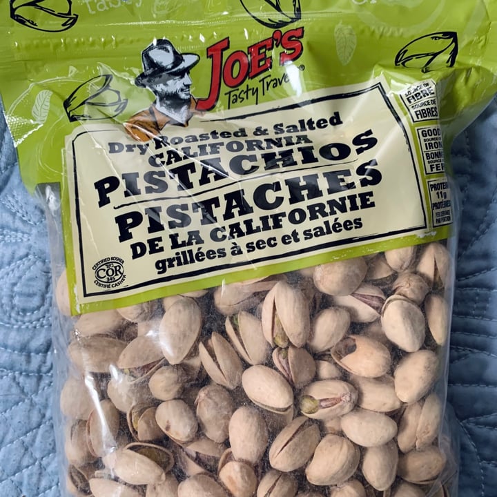 Joe's tasty travels Dry roasted & salted pistachios Review abillion