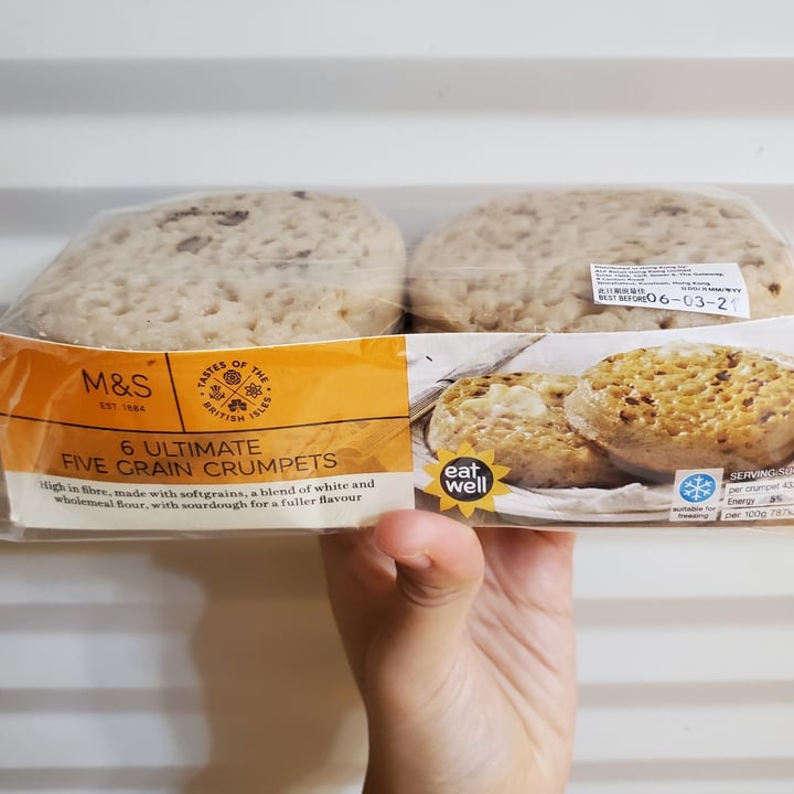 Marks & Spencer Food (M&S) Five grain crumpet Review abillion
