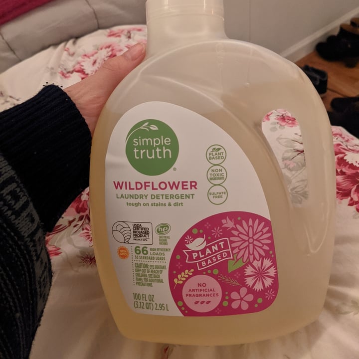 Simple Truth Laundry detergent wildflower Review abillion