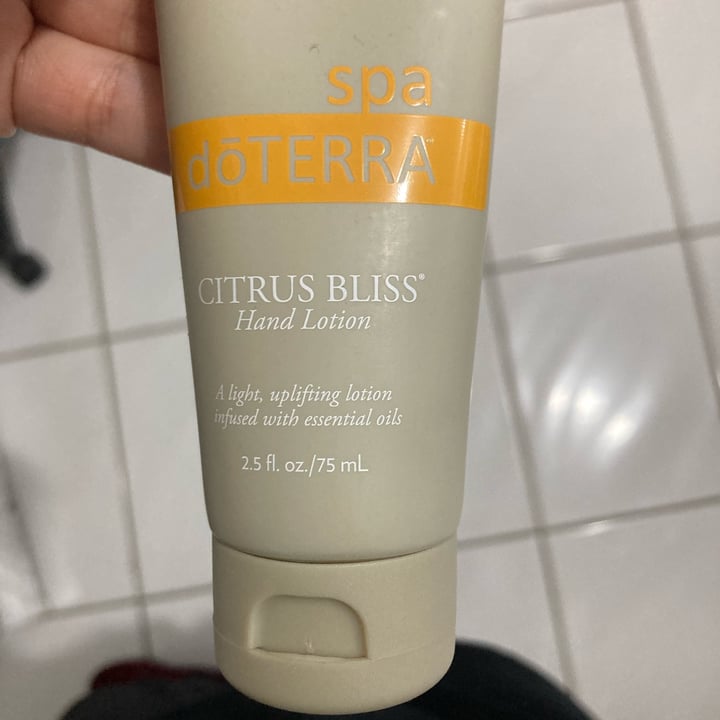 dōTERRA Citrus Bliss Hand Lotion Reviews abillion