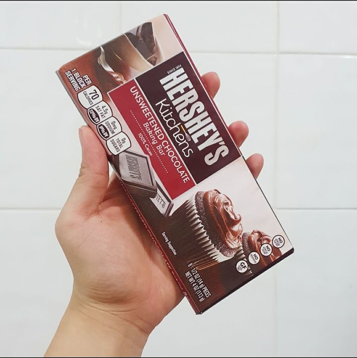 Hershey's Unsweetened Chocolate Bar (Baking) Reviews abillion