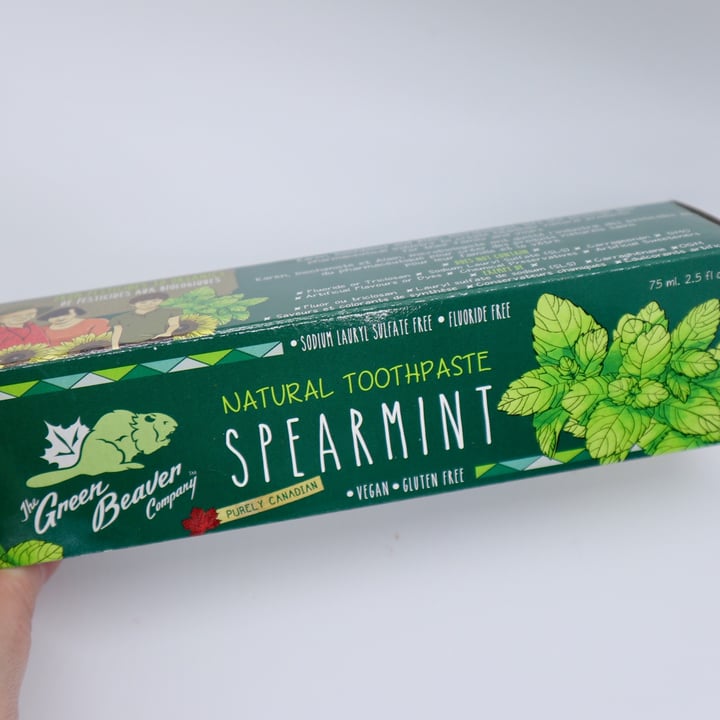 photo of The Green Beaver company Spearmint Natural Toothpaste shared by @kaylabear on  27 Dec 2020 - review
