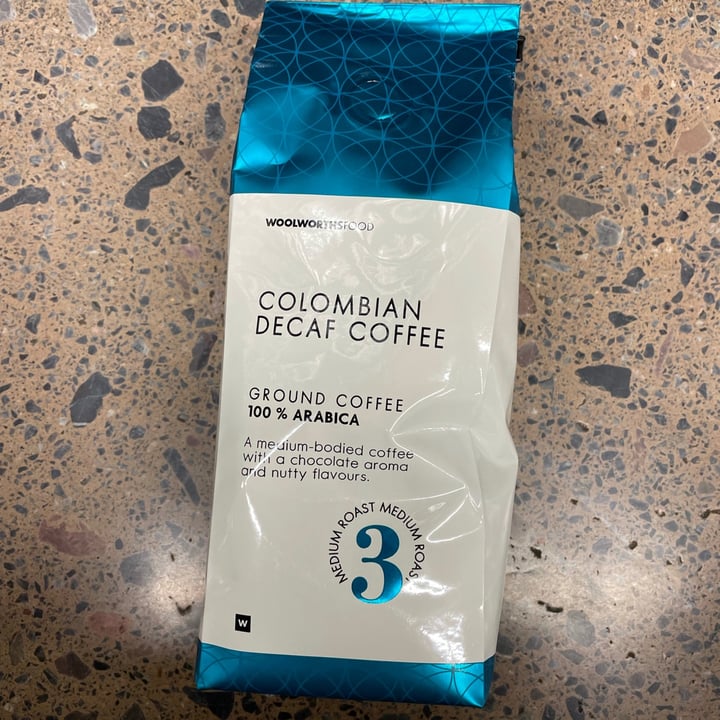 Woolworths Food Colombian decaf ground coffee Review abillion