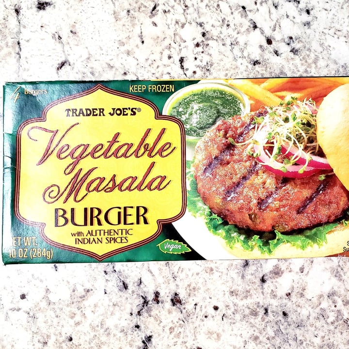 Trader Joe's Vegetable Masala Burger Review abillion