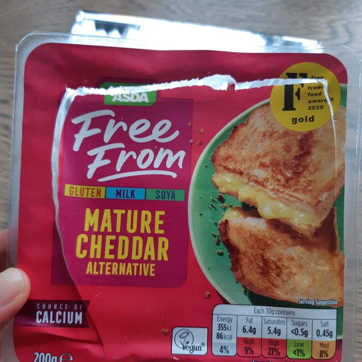 ASDA Vegan Mature Cheese Reviews abillion