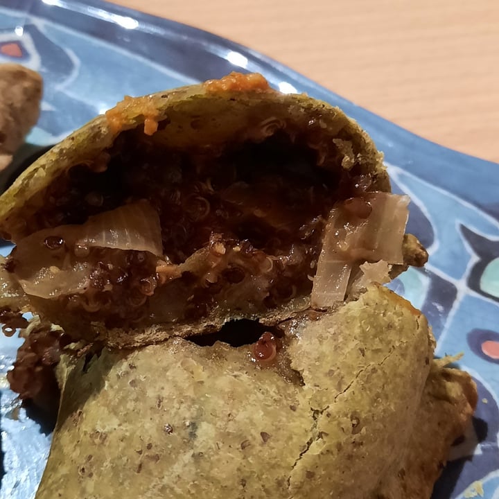 Quinoa Empanadas Veganas Empanadas de hongos shiitake y quinoa negra