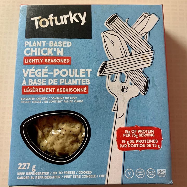 Tofurky Plant based chick’n Review abillion
