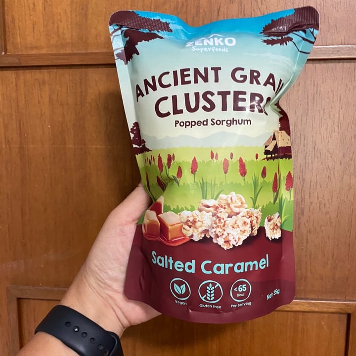 ZENKO superfoods Ancient Grain Clusters Salted Caramel Review abillion