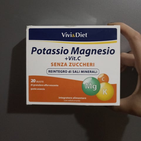 Vivi & diet Potassio magnesio e vit. c Reviews | abillion