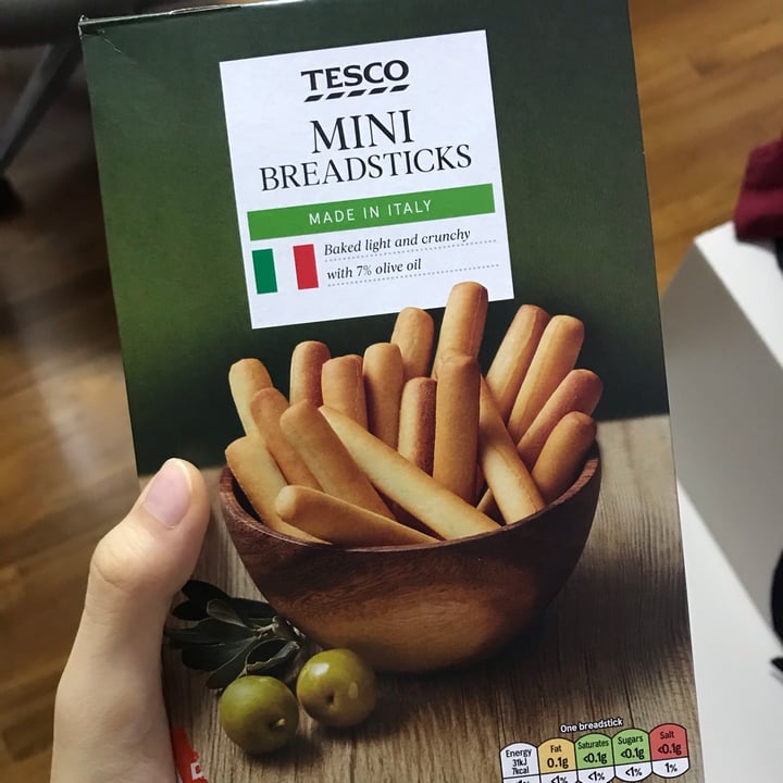 Tesco Mini Breadsticks Review abillion