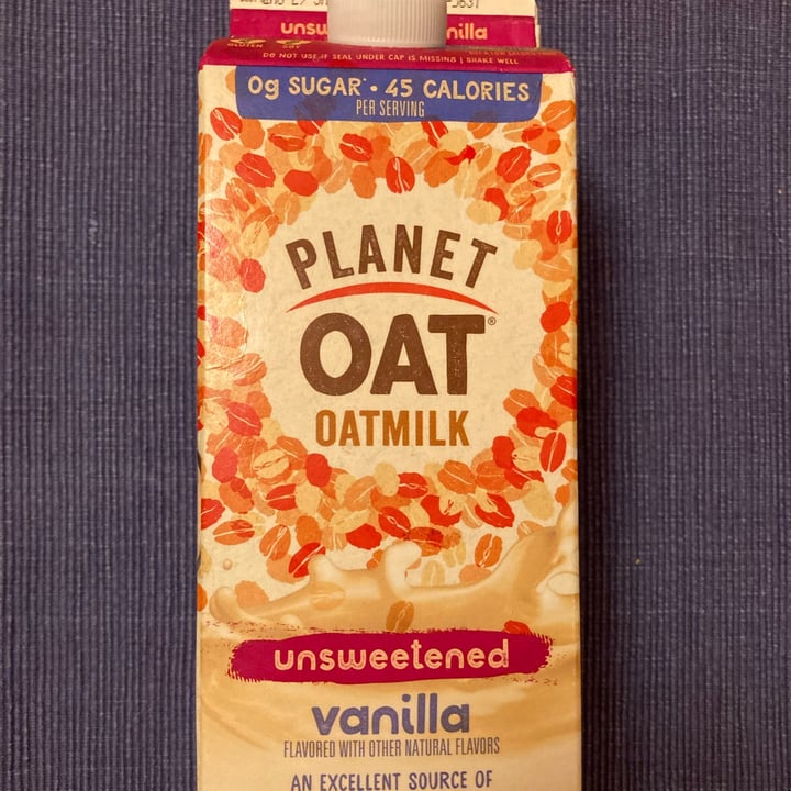 Oat Oatmilk Unsweetened Vanilla Review abillion