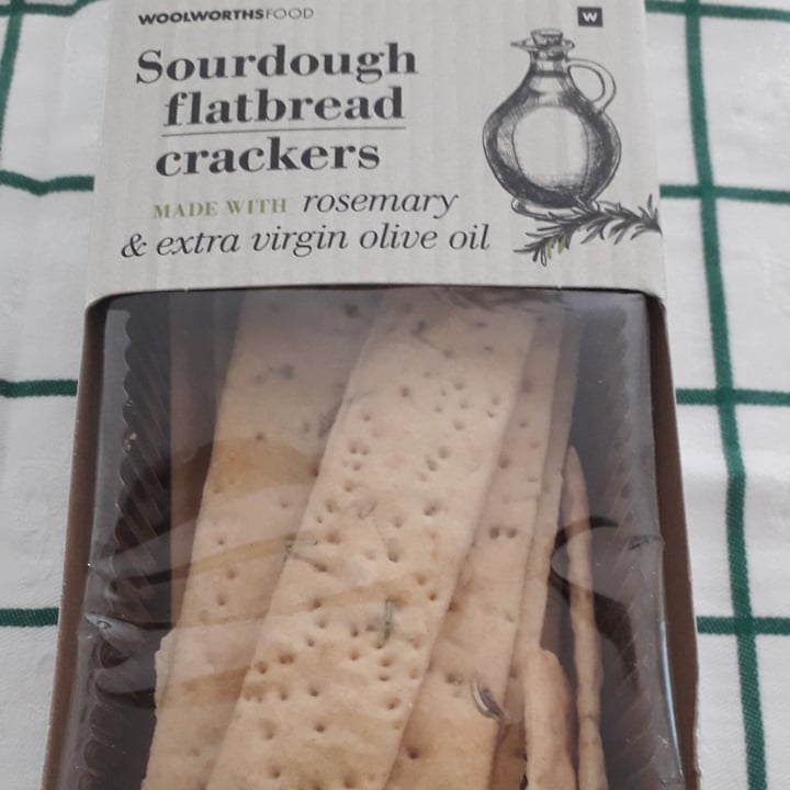 Woolworths Food Sourdough flatbread crackers Review abillion