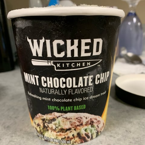 Wicked, Mint Chocolate Chip Ice Cream, ice cream, frozen, food, review