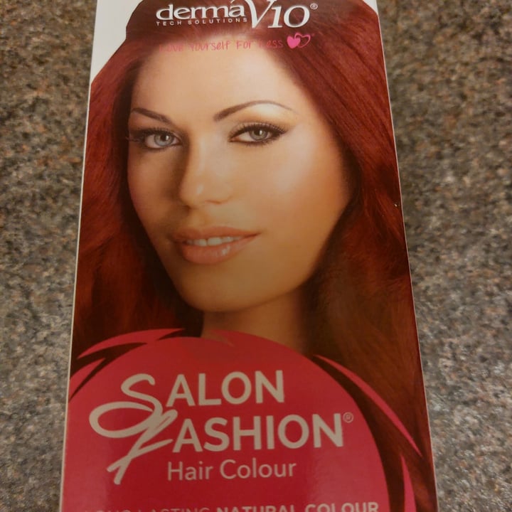 Derma V10 Salon fashion Intense ruby hair colour Review abillion