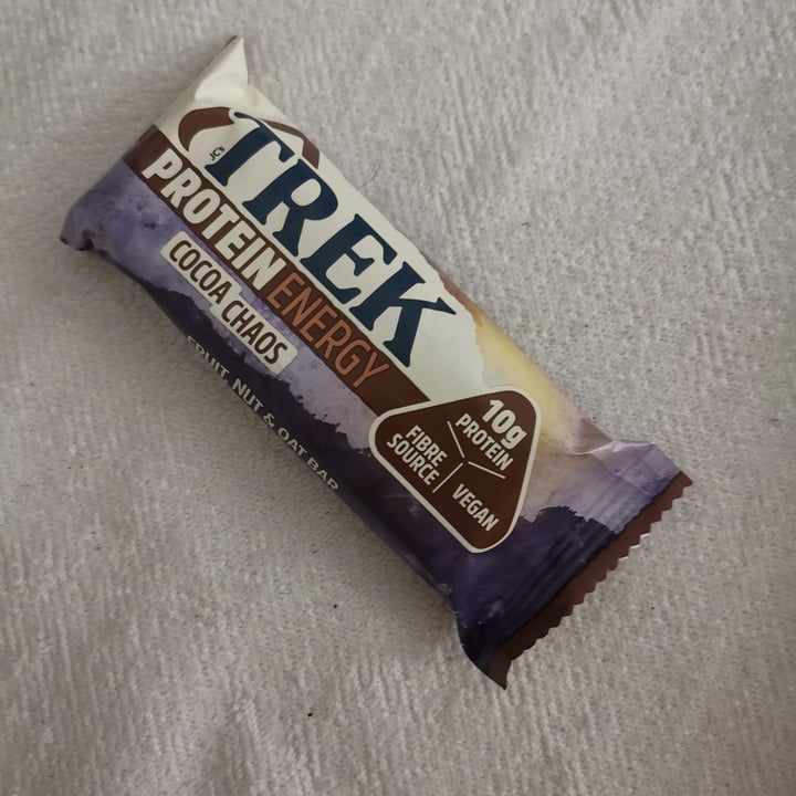 TREK Cocoa Chaos Protein Energy Bar Review abillion