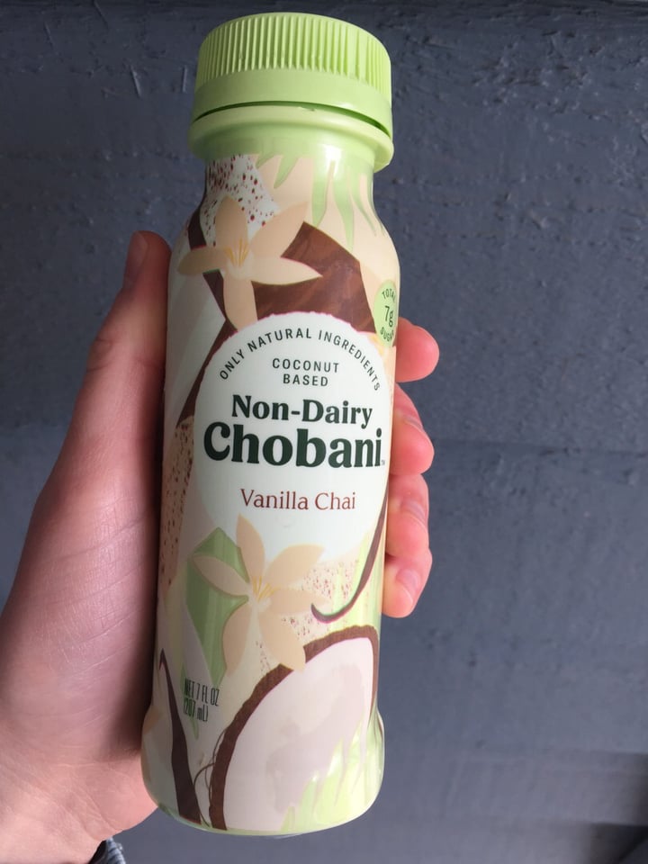 Chobani Coconut NonDairy Blend Vanilla Chai Yogurt Drink Review abillion