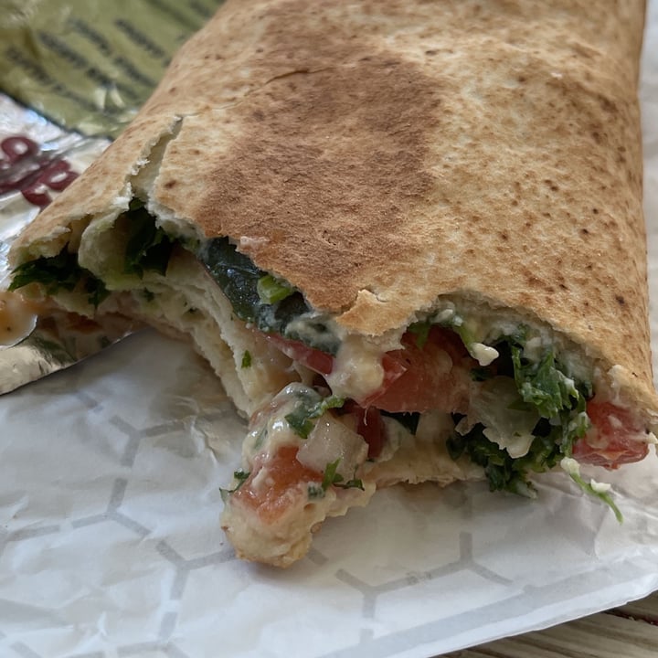 Aladdin's Eatery Powell Hummus and Tabbouleh rolled pita Reviews abillion