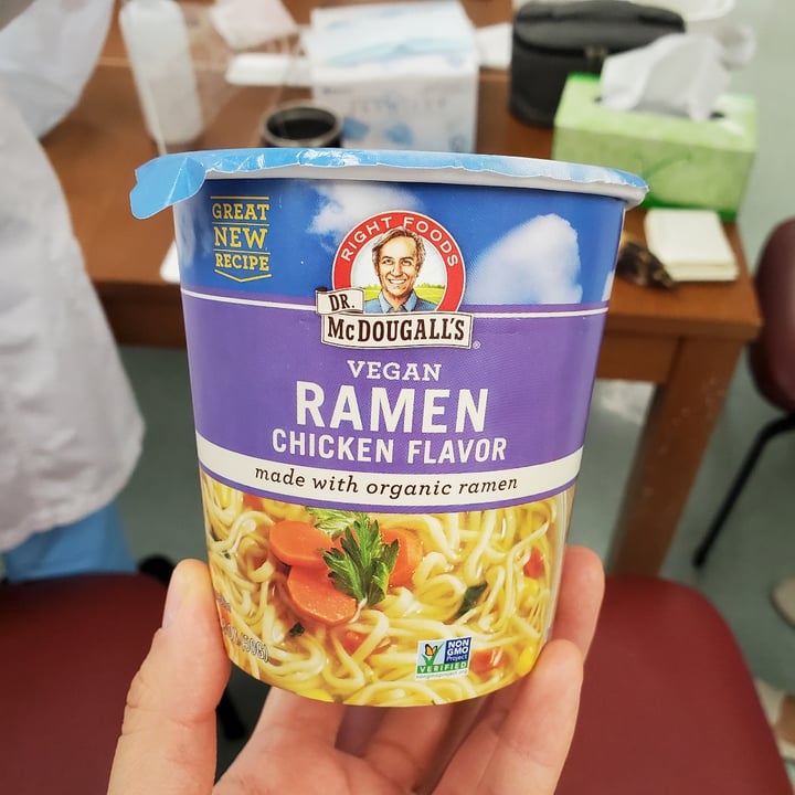 Dr McDougall's Right Foods McDougall's vegan Raman chicken flavor
