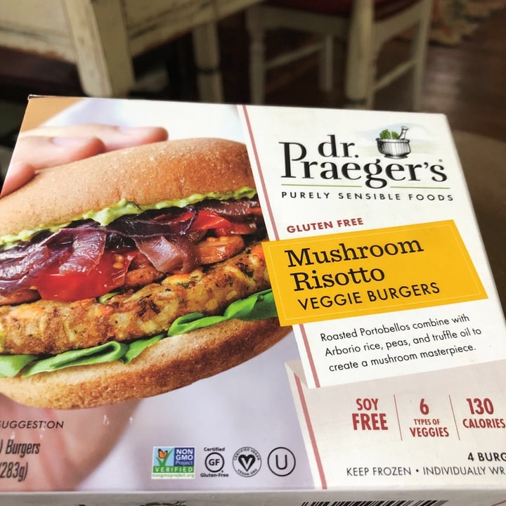 Dr. Praeger's Dr. Praeger's Mushroom Risotto Burger Review abillion