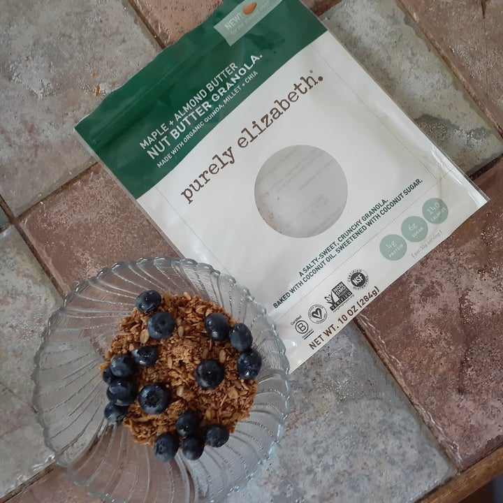 Purely Elizabeth Maple Almond butter nut butter granola Review abillion
