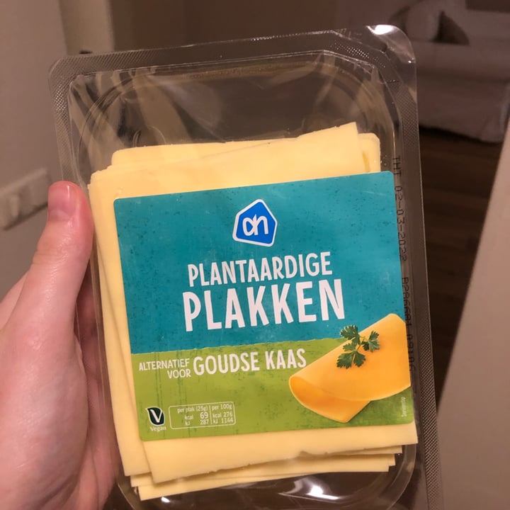 Albert Heijn Plantaardige plakken goudse kaas Review abillion