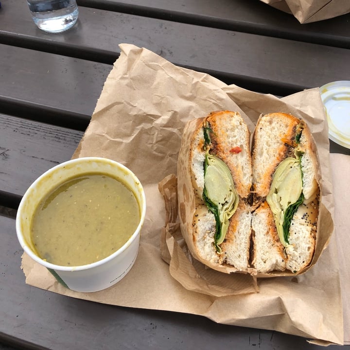 Naked Soup United Kingdom Artichoke Bagel & Broccoli Chipotle Soup