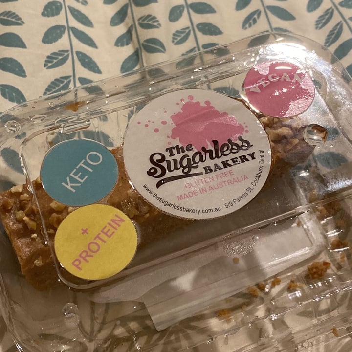 The Sugarless Bakery Salted Caramel Protein Bar Review abillion