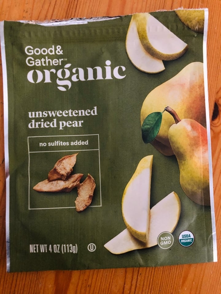 Good & Gather Organic unsweetened dried Pear Reviews abillion