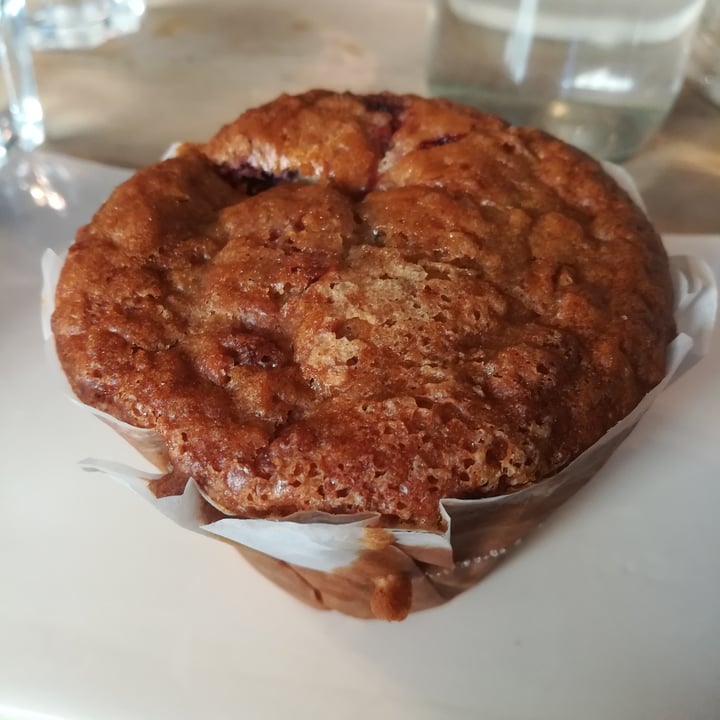 Le Pain Quotidien Marais Paris, France Muffin myrtilles vegan Review