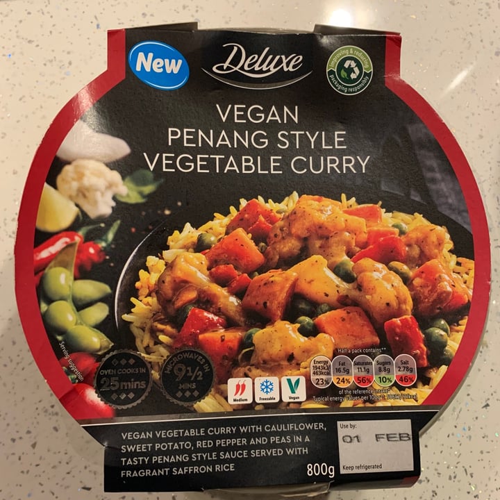 Deluxe Vegan Penang style Vegetable curry Review abillion