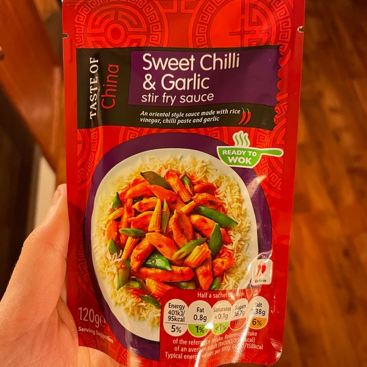 Taste of China Sweet Chilli & Garlic Stir Fry Sauce Review abillion