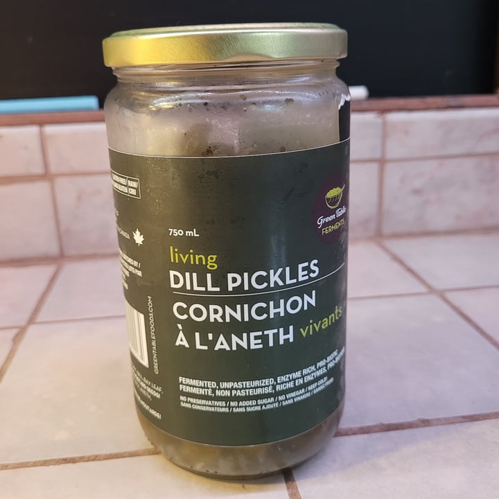 Green table ferments Cornichons à fermentés Review abillion